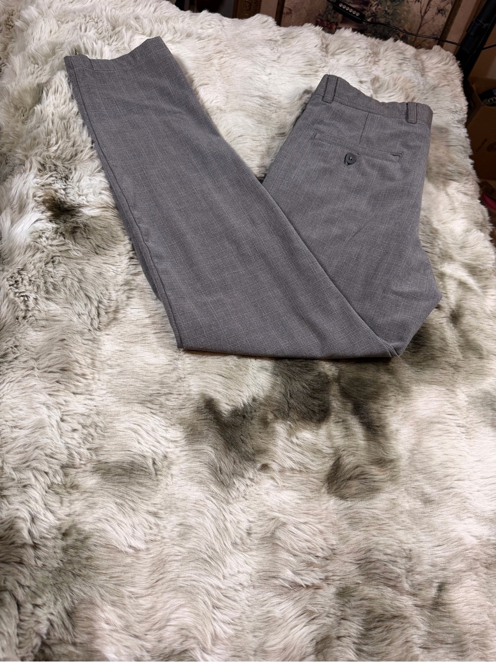 Denim & Flower Gray Men's Dress Pants - Tailored Look 30W
